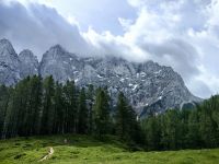 Leider haben wir im Triglav Nationalpark heute viele Wolken