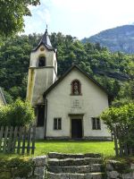 Eingang zur kleinen Kapelica im Triglav Nationalpark
