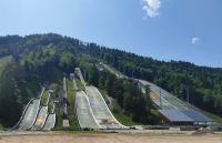 Die Schanzen in Planica