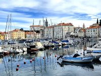 Am Hafen von Piran