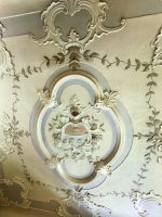 Rokkokodecke im Geburtshaus von Piran