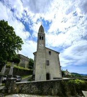 Die markante Kirche des heiligen Daniel von Stanjel