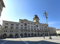 Rathaus auf der Piazza Unità d´ Italia in Triest