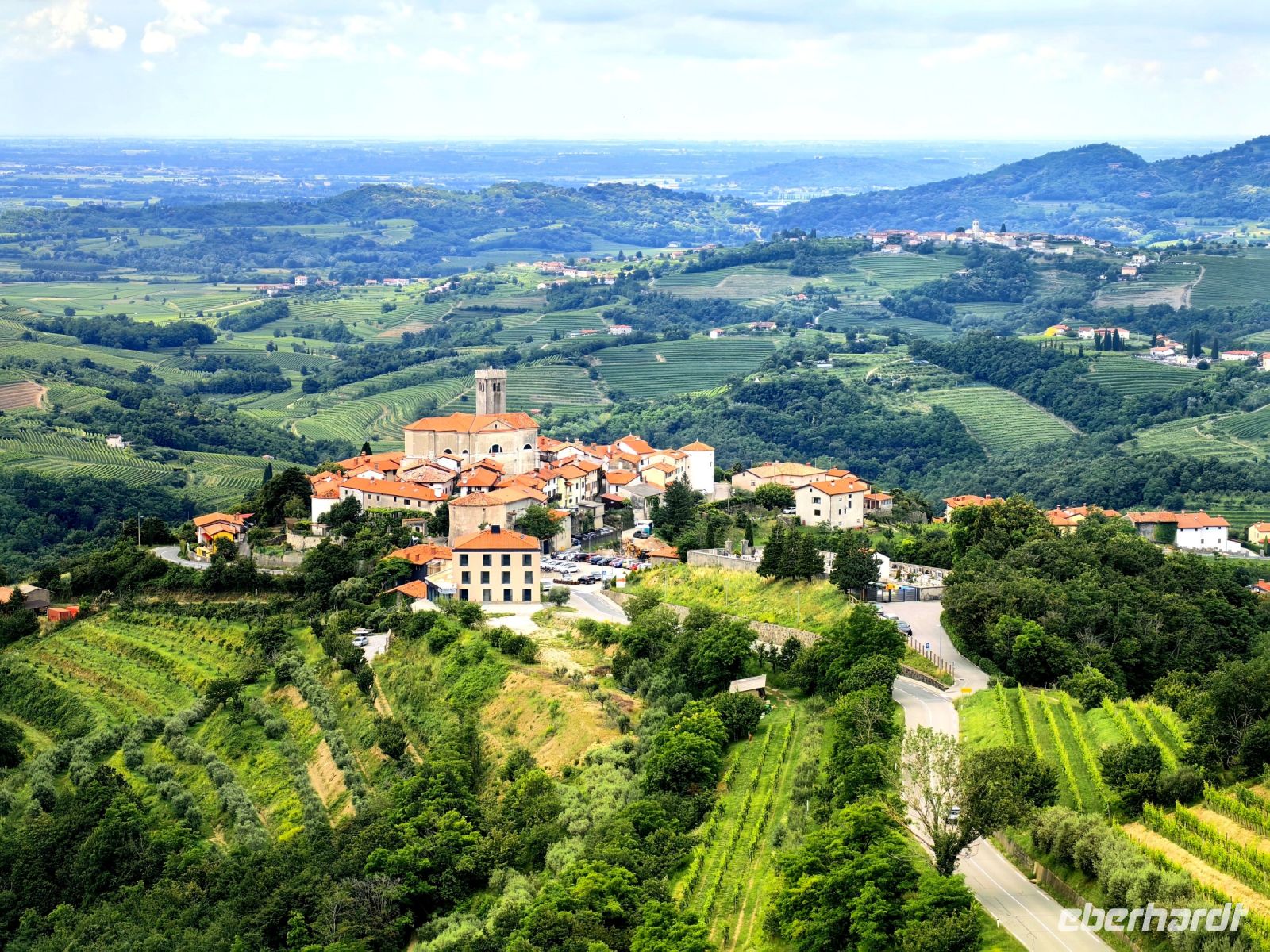 Das wunderhübsche Örtchen Smartno in Brda
