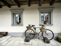 Dekoration im slowenischen Dorf