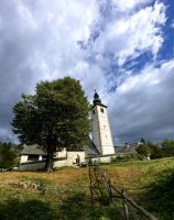 Kirche des Hauptes des Johannes des Täufers am Bohinjsee
