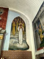 Freske in der Kirche von Trenta, Tone Kralj