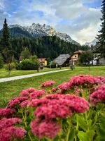 Die Sicht am Abend ist umwerfend in Kranjska Gora