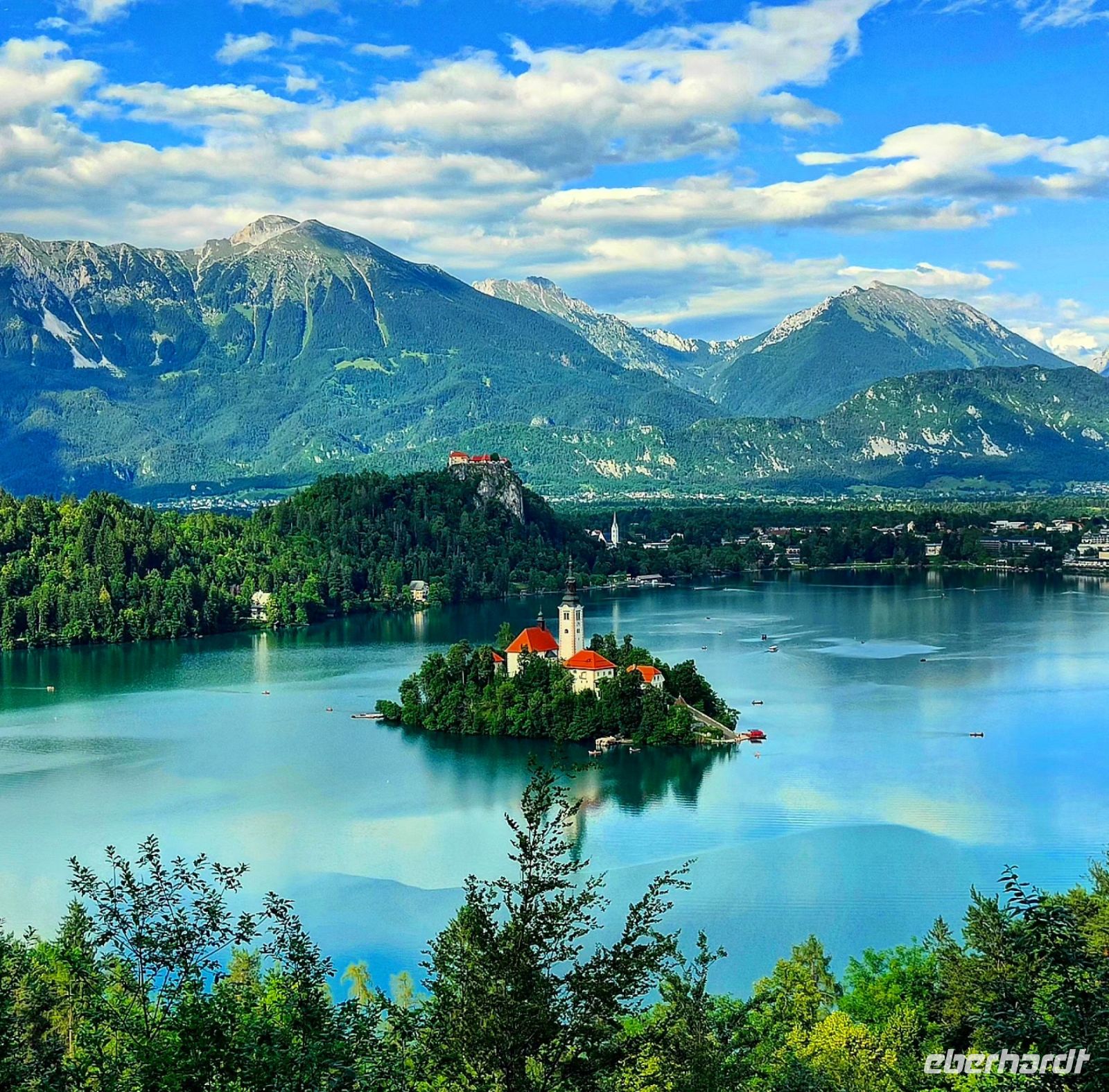 Bleder See und Burg Bled