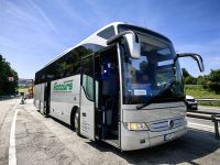 Unser Reisebus von Nictours