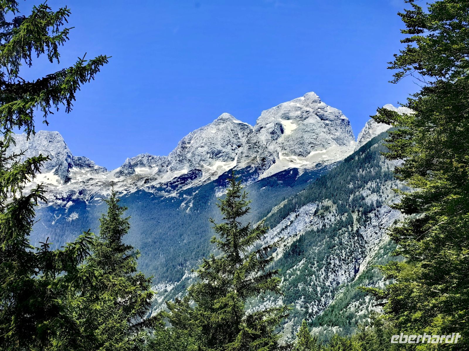 Der König der Julischen Alpen, der Triglav in voller Schönheit