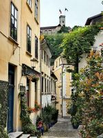Blick auf die Burg Ljubljana