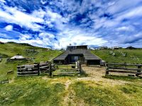 Traditionelle Sennerhütte auf der Velika Planina