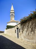 Kirchturm der Kirche des Heiligen Georg, Piran