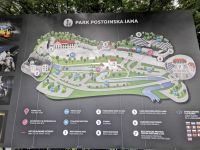 Übersichtsplan der Postojnahöhle