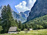 Am Triglav Nationalpark Informationszentrum Blick auf den Triglav &ndash; &copy; Simone Willner (Eberhardt TRAVEL)