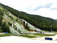 An den berühmten Schanzen von Planica &ndash; &copy; Simone Willner (Eberhardt TRAVEL)