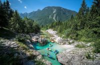 Auf der Soca fahren heute viele Boote &ndash; &copy; Simone Willner (Eberhardt TRAVEL)