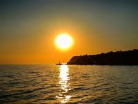 Sonnenuntergang in Ankaran &ndash; &copy; Simone Willner (Eberhardt TRAVEL)