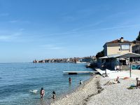 In Piran kann man in die Adria hüpfen und das Wetter ist dazu heute mehr als passend &ndash; &copy; Simone Willner (Eberhardt TRAVEL)
