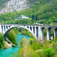 Berühmte Solkanbrücke &ndash; &copy; Simone Willner (Eberhardt TRAVEL)