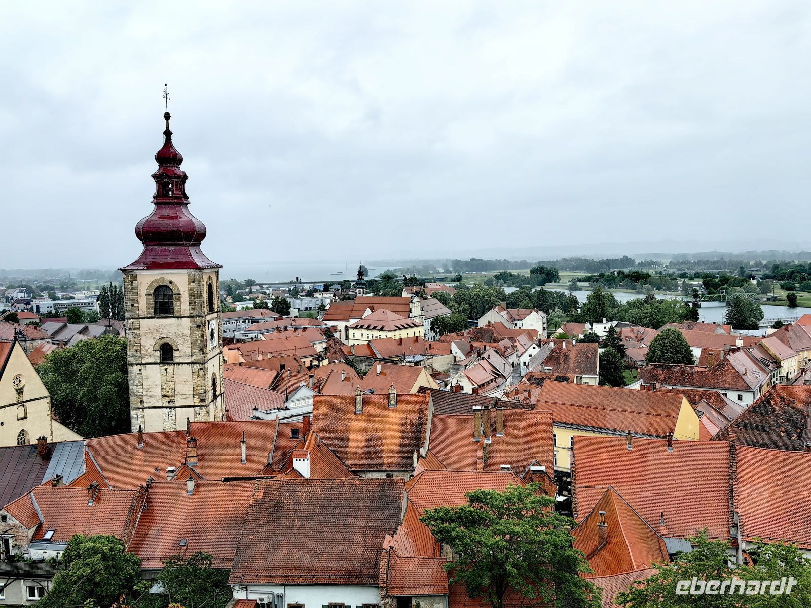 Blick über Ptuj &ndash; &copy;  (Eberhardt TRAVEL)