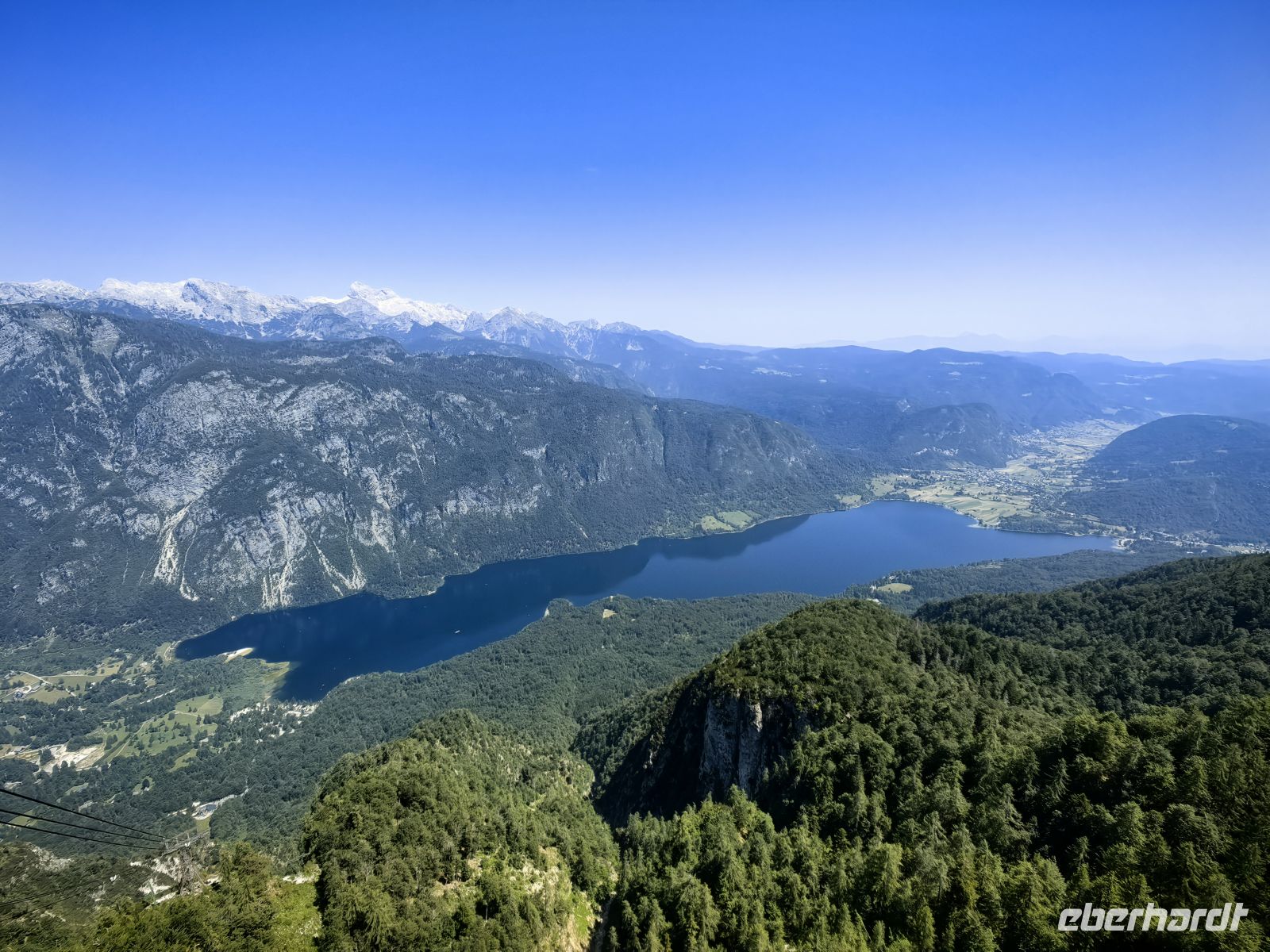 Bohijn See von oben