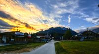 Ein Morgen in Kranjska Gora