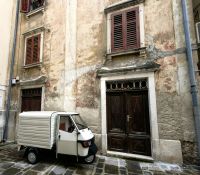 Eine Ape in Piran