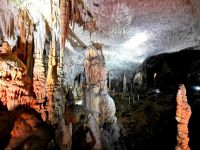 In den Adelsberger Grotten sind wir verzaubert von der Schönheit, die die Natur erschafft