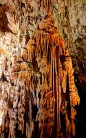 In der Höhle von Postojna unterwegs