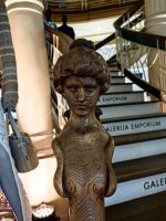 Jugendstilelement in der Galeria Emporium in Ljubljana