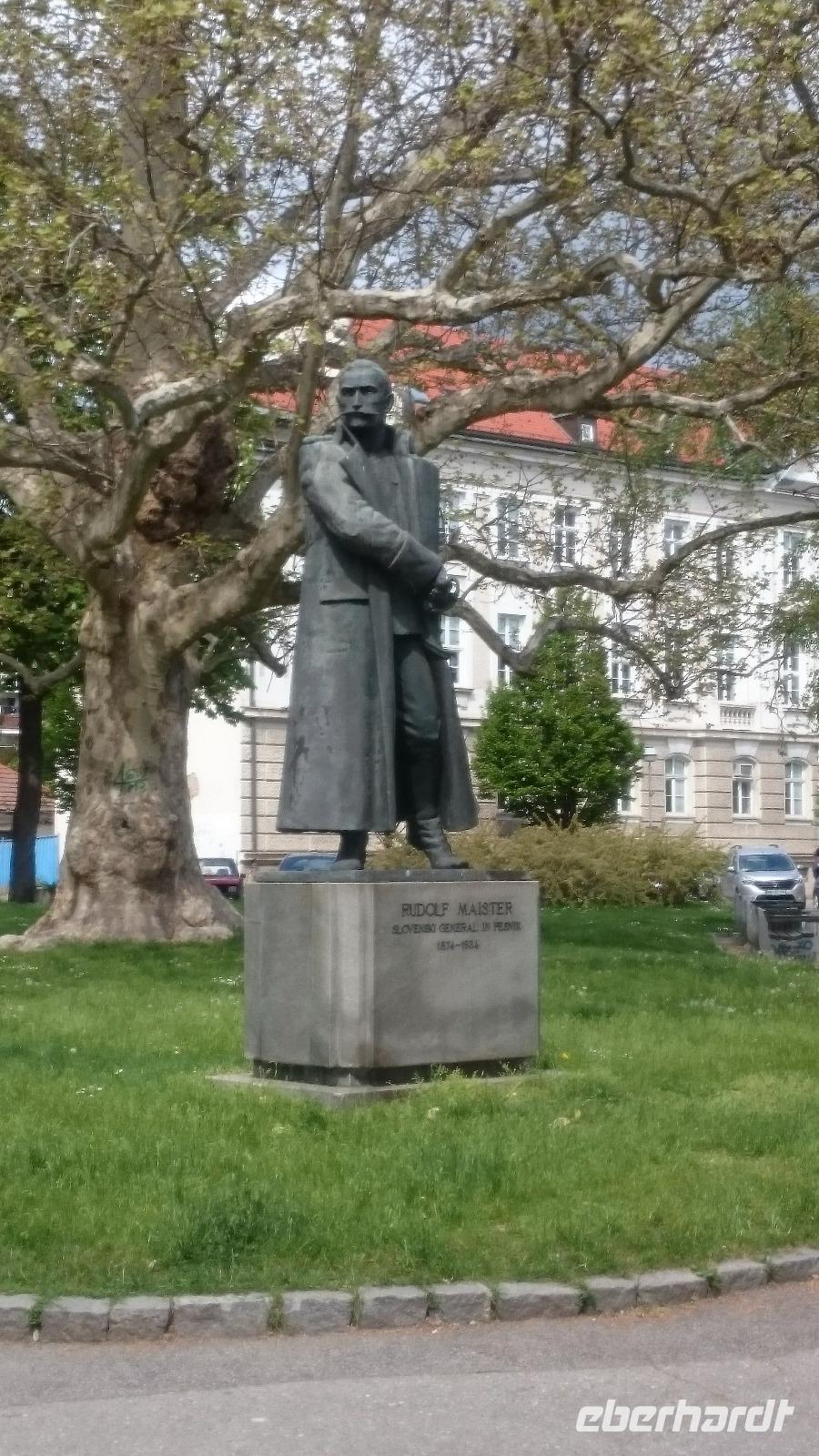 Maribor - Denkmal Rudolf Meister