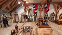 Predjama Burg - Ausstellung