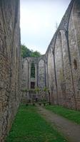 Ruine der Kirche im Kloster Seiz