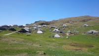Velika planina - Almhütten