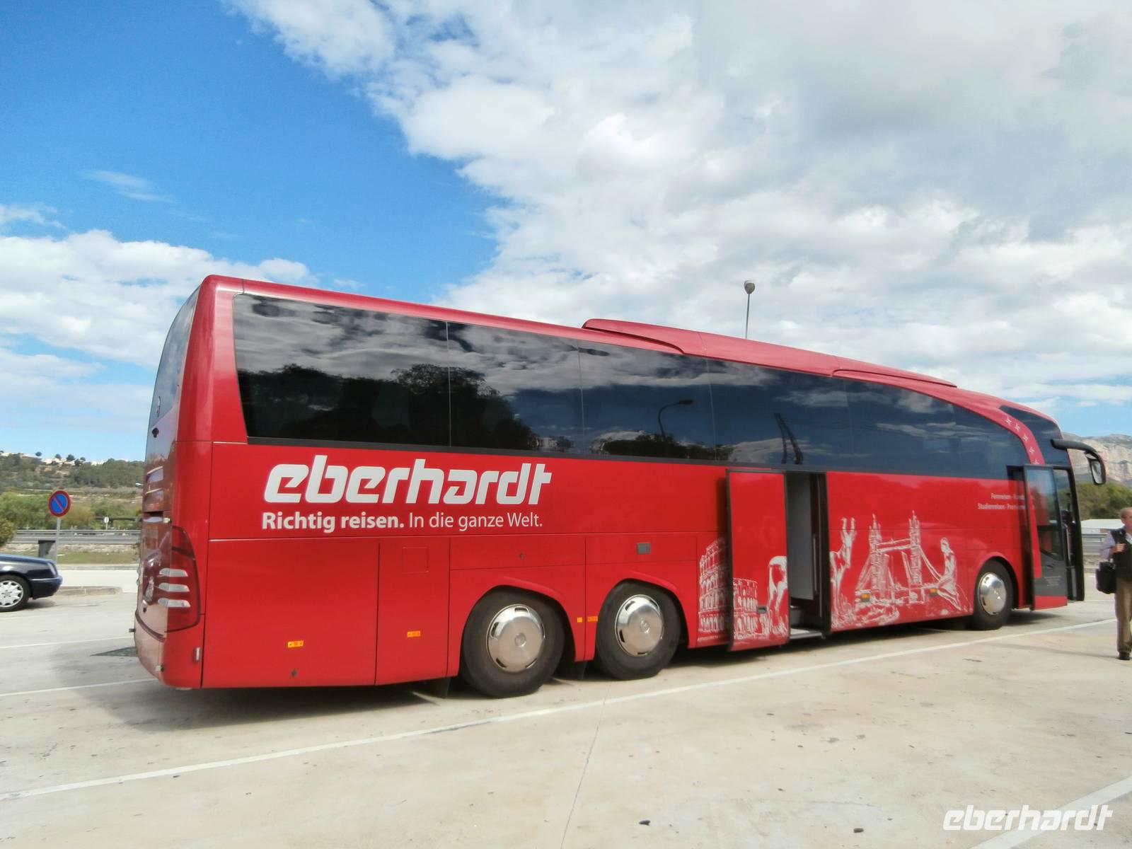 Fahrt nach Granada-unser Bus