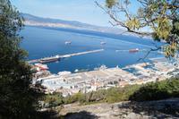 Bucht von Algeciras und Hafen von Gibraltar