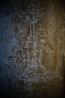 christliche Kreuze in den Säulen einer zur Kirche umfunktionierten Moschee - Carmona