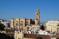 Málaga: La Manquita - die einarmige/eintürmige Kathedrale von Málaga