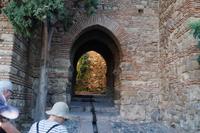 Hufeisenbogen in der Kasbah von Málaga