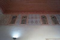 Deckenverzierung im Innern der Alcazaba von Málaga