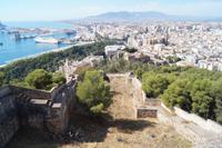 Die Corracha - ein Gang der das Castillo de Gibralfaro mit der Alcazaba verband. 