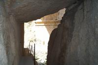 Felsversturz und Brückenfundament - Tajo de Ronda