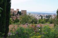 Noch mal der Blick auf die Alhambra