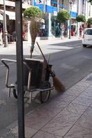 selbstgebundene Ginsterbesen