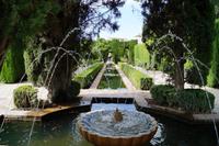 Wasserspiele in den Gärten des Generalife