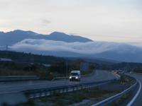 Fahrt nach Frankreich-Wolkenspiel