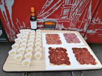 Picknick in Beaune Frankreich