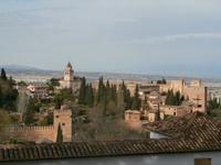 Blick zur Alhambra Granada 